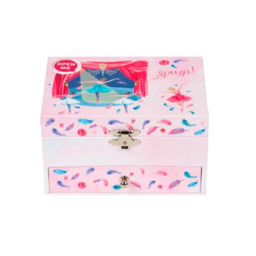 CAIXA DE MUSICA C/SET DE MAQUILHAGEM