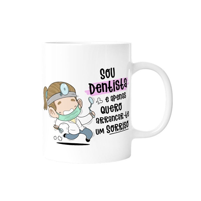 CANECA MALASANA – DENTISTA