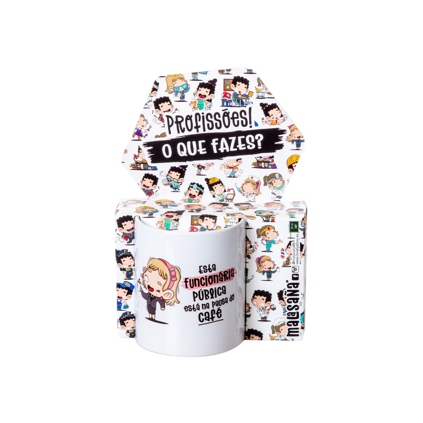 CANECA MALASANA – FUNCIONÁRIA PÚBLICA