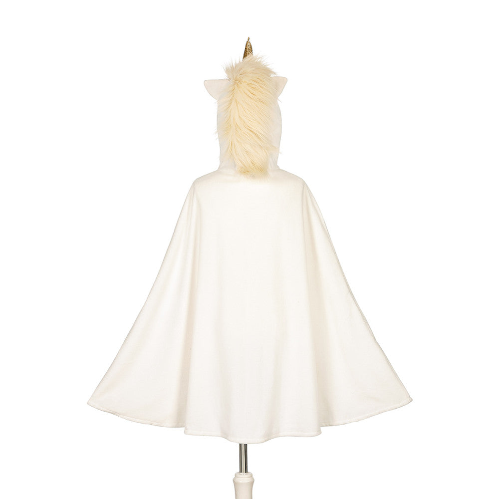 CAPA BRANCA (4-8ANOS,104-128CM): UNICÓRNIO
