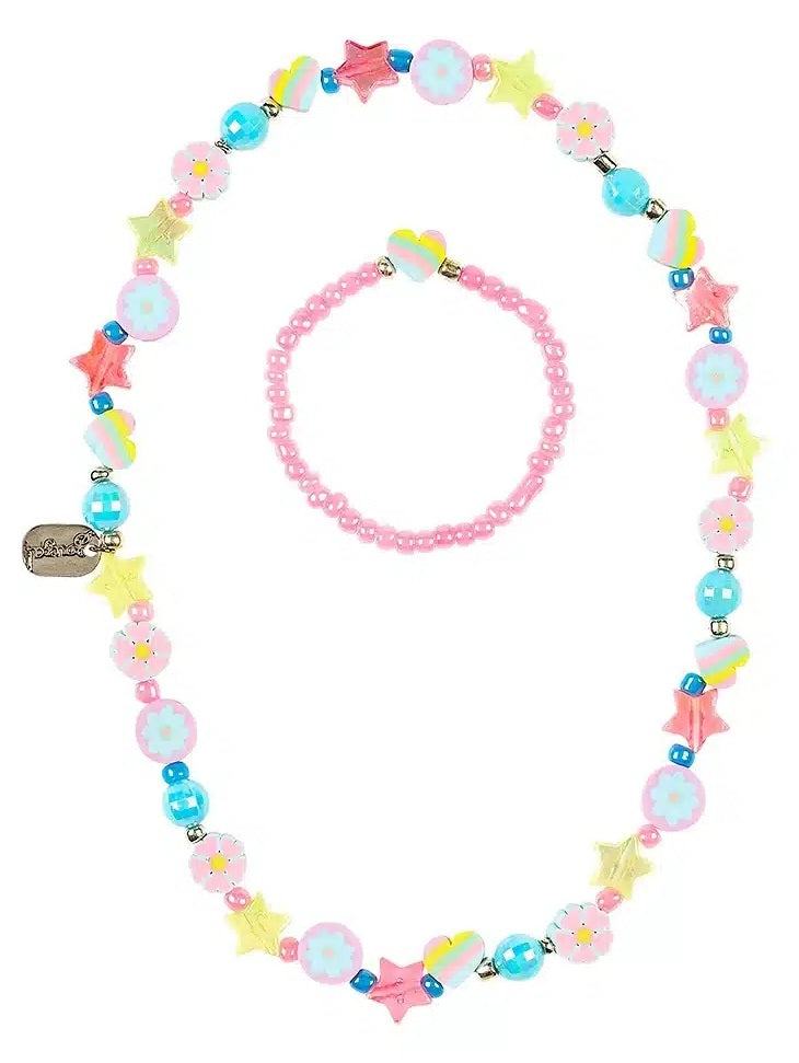 COLAR + PULSEIRA (PASTEL): MILLA