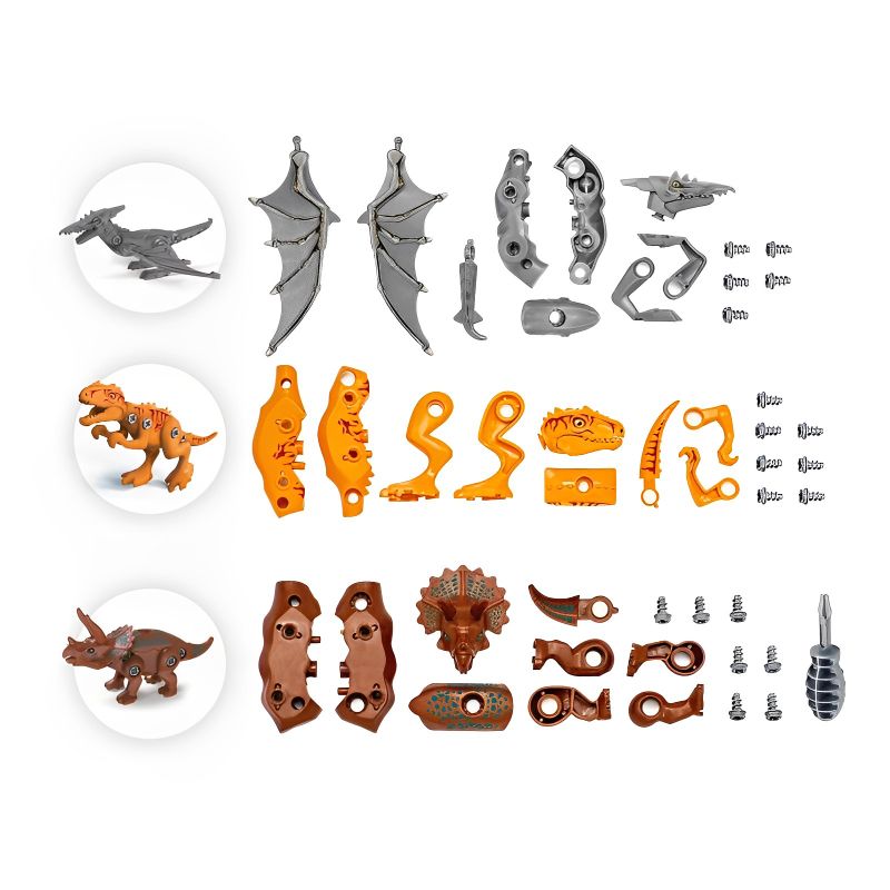 Dinossauros para construir