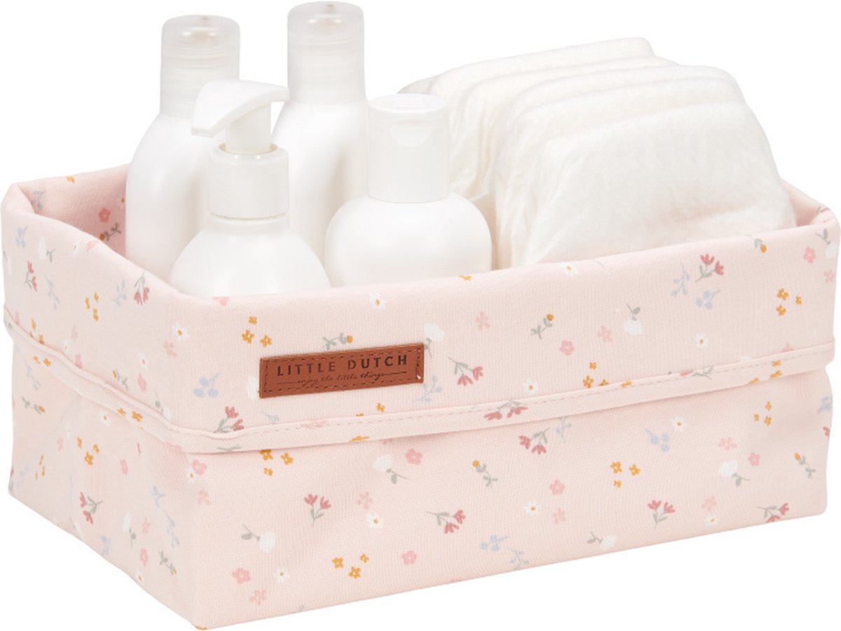 Little Dutch- Cesto de arrumação grande: Little Pink Flowers