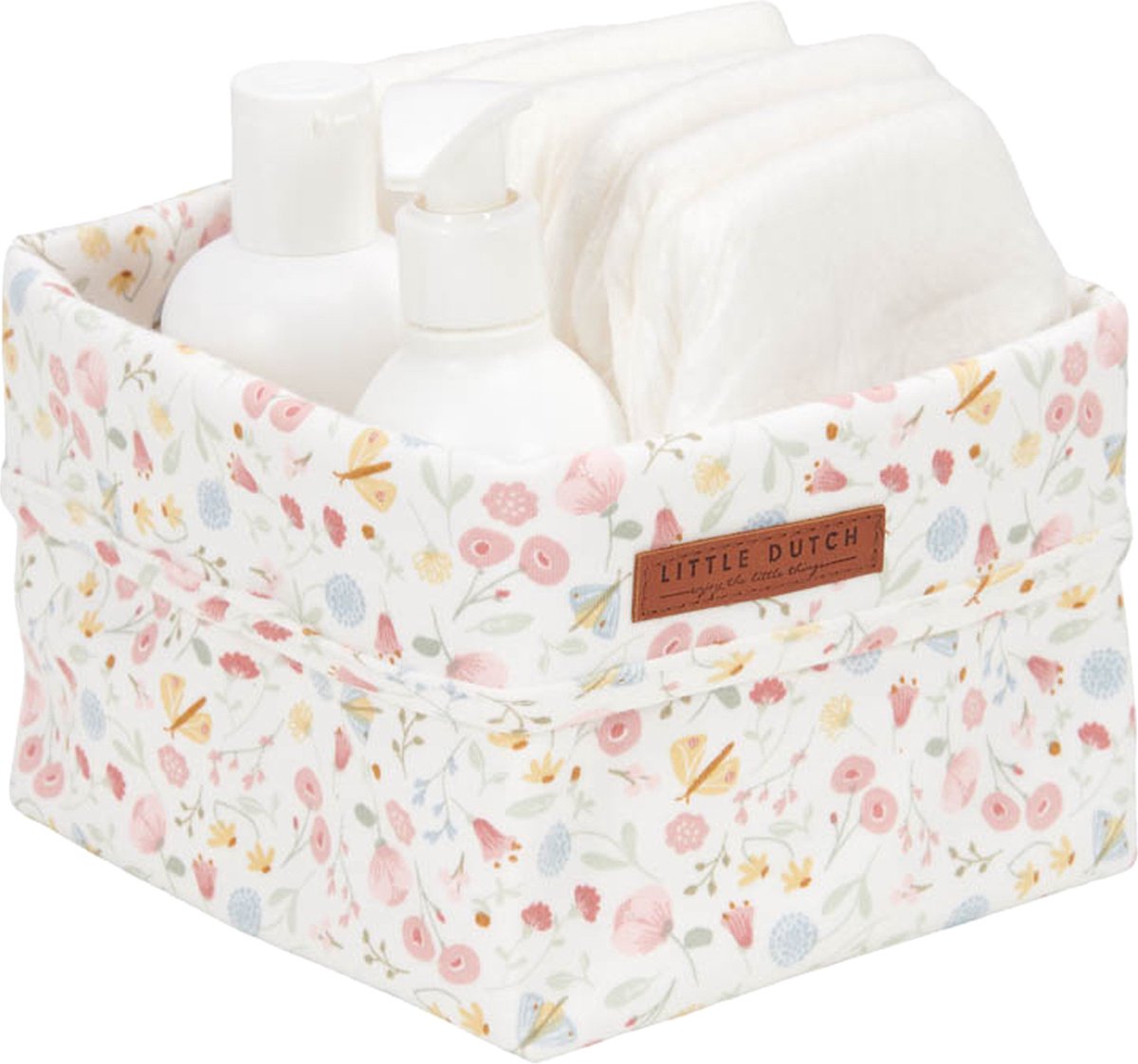 Little Dutch- Cesto de arrumação pequeno: Flowers & Butterflies