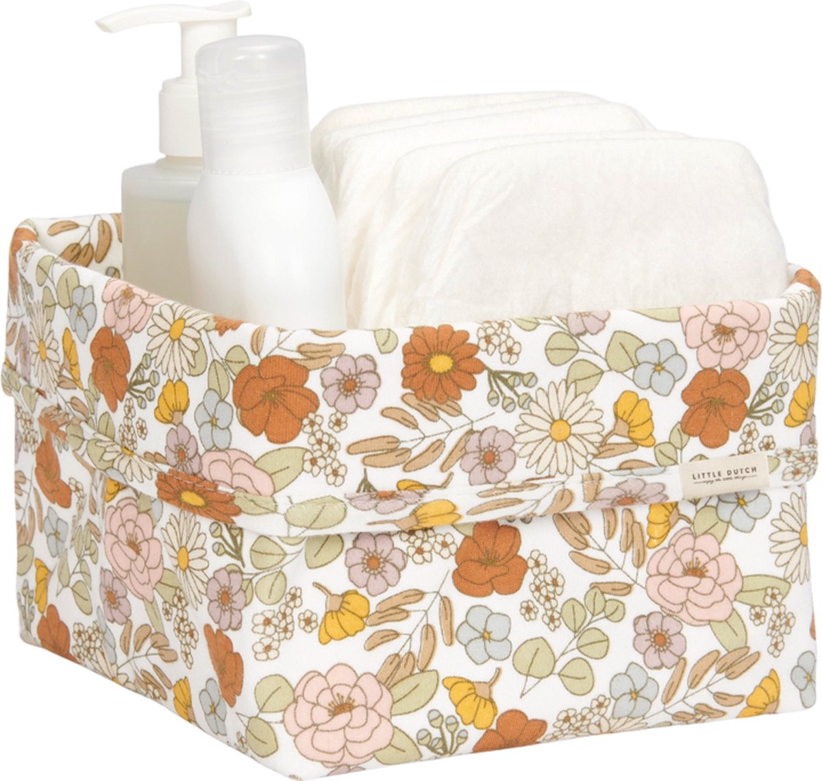 Little Dutch- Cesto de arrumação pequeno: Vintage Little Flowers