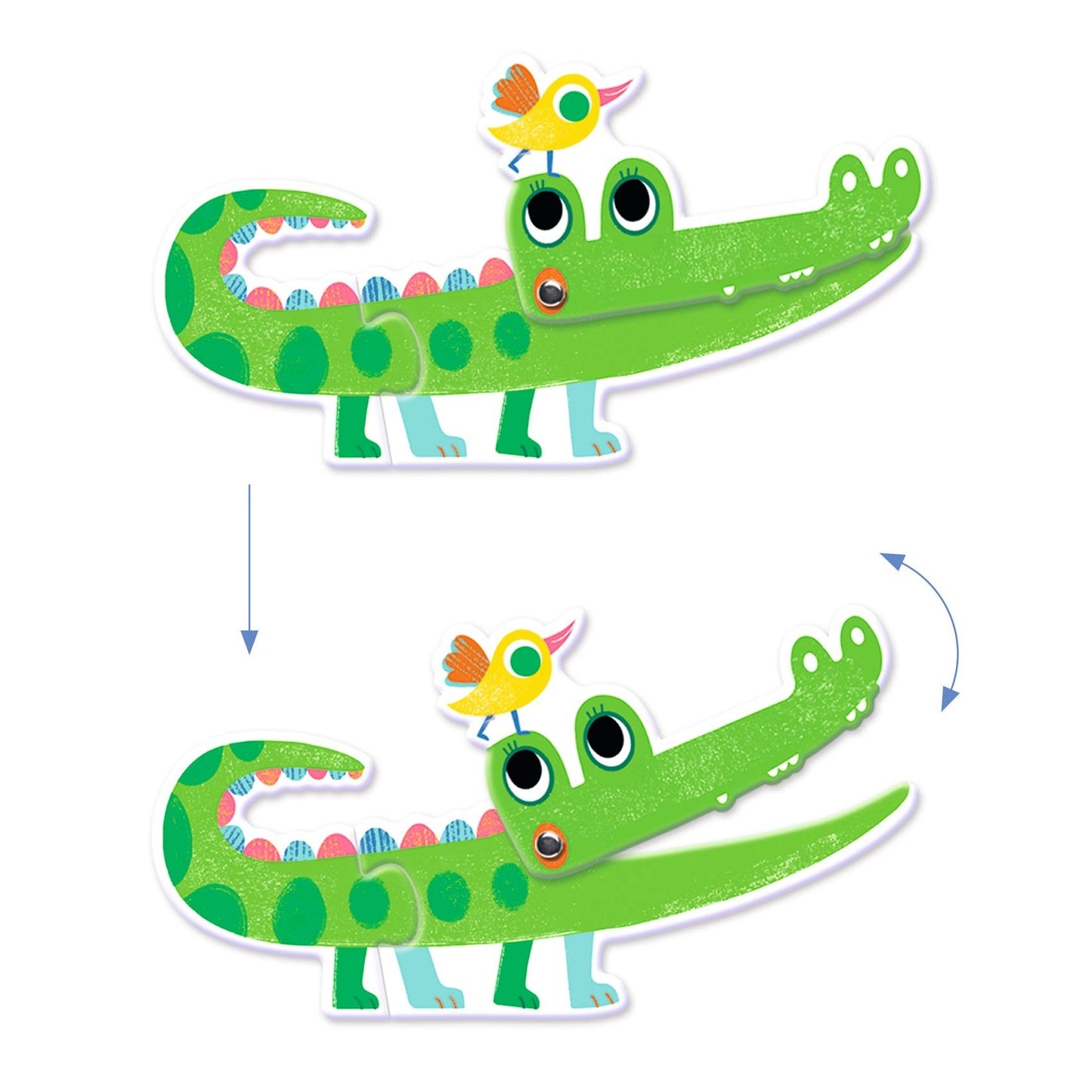 PUZZLE DUO: ANIMAIS ARTICULÁVEIS