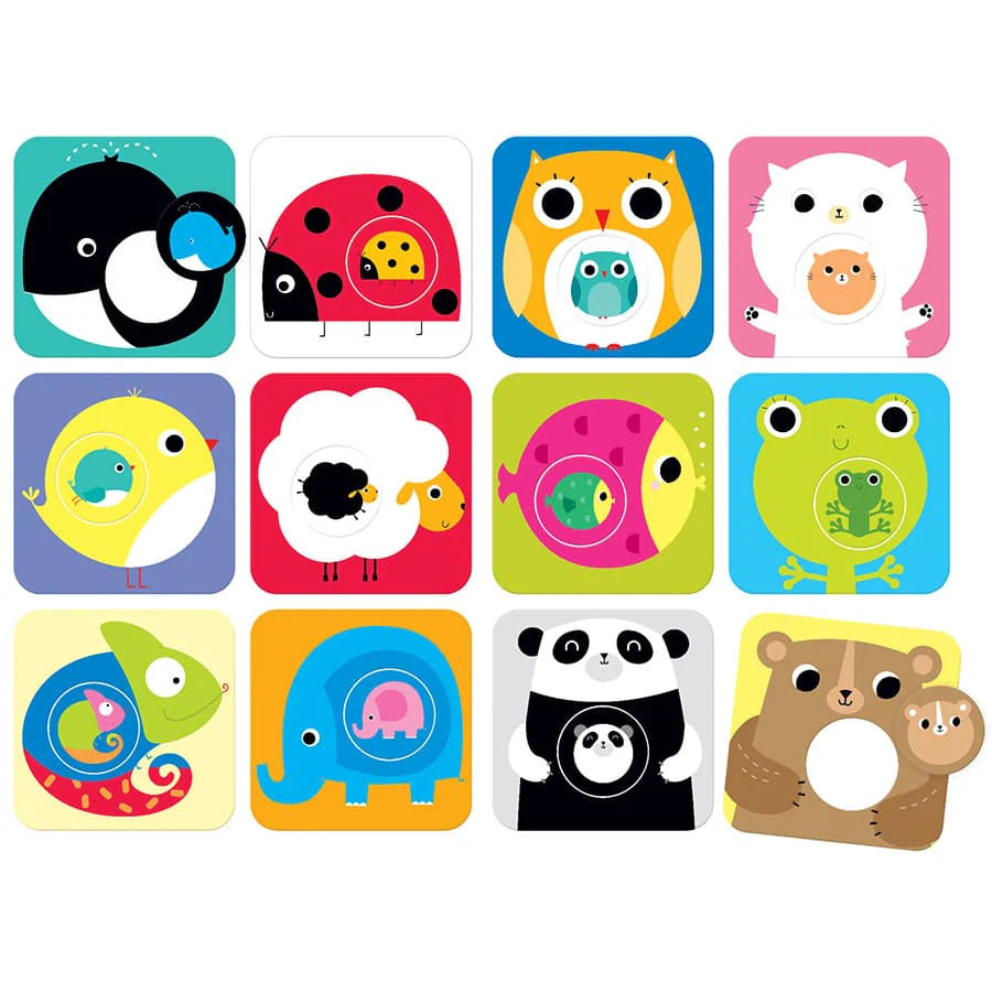 PUZZLE MATCH THE BABY - BANANA PANDA