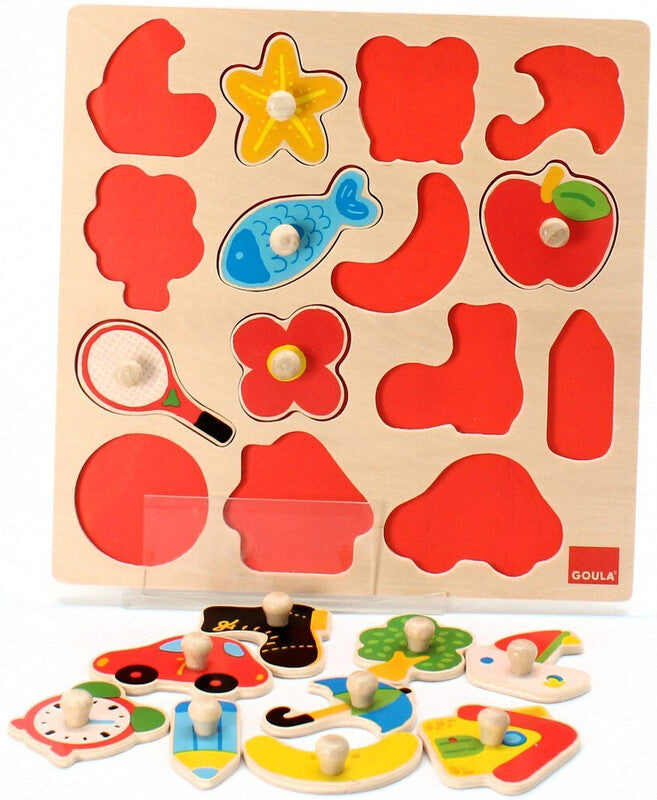 PUZZLE: SILHUETAS DE OBJETOS