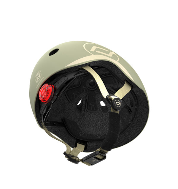 Scoot&Ride CAPACETE - AZEITONA XXS/S