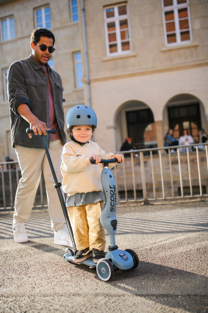 Scoot&Ride highwaykick 1 PUSH AND GO - AZUL
