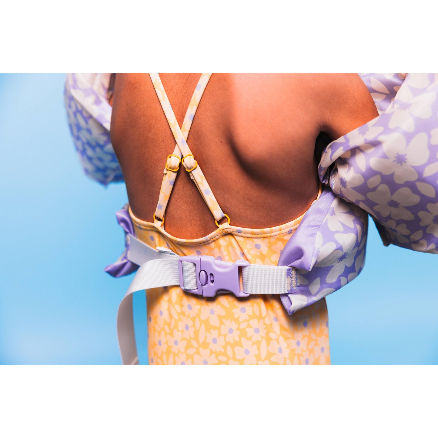 Swim Essentials -FLORISH PURPLE- FLUTUADORES 2-6