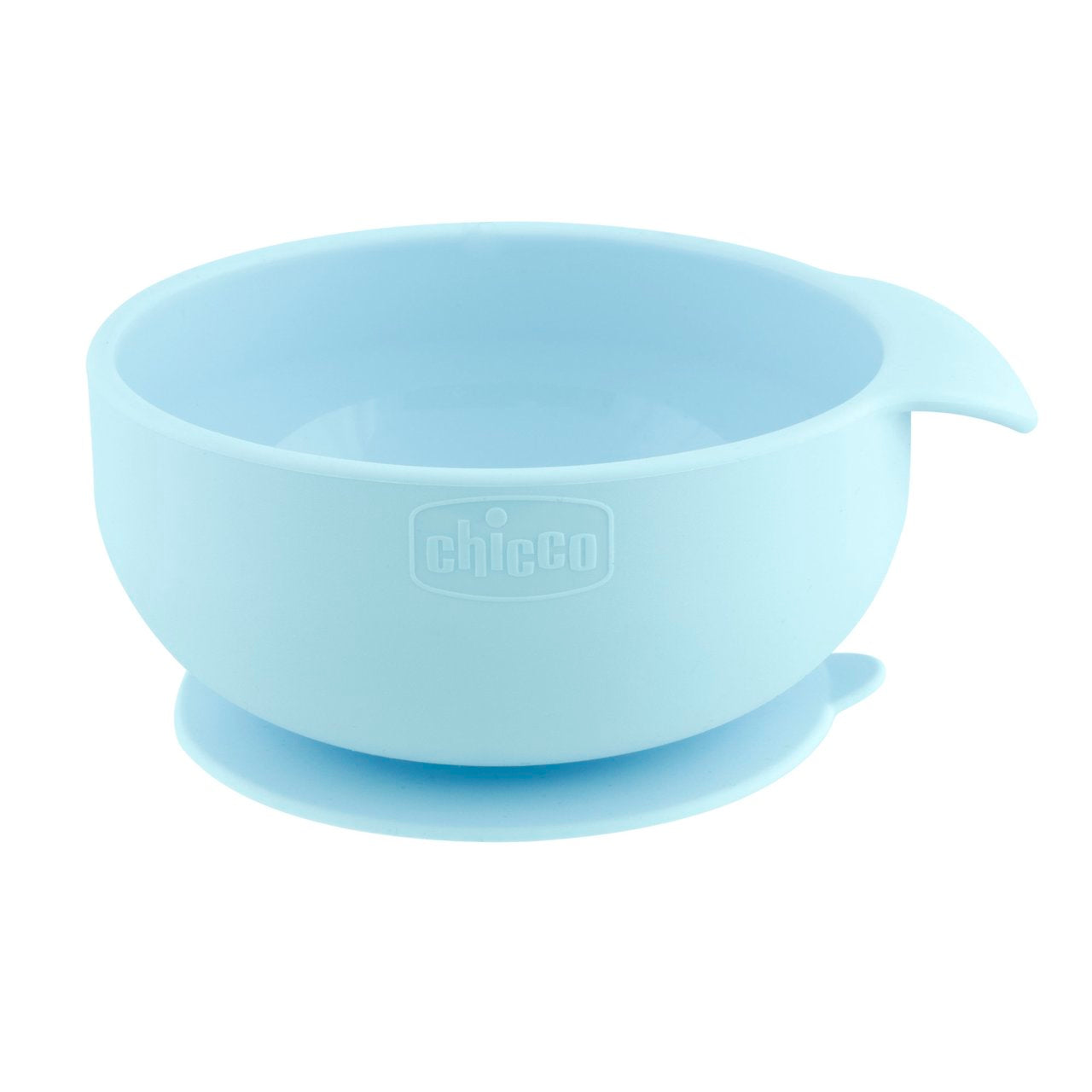 TIGELA EM SILICONE C/VENTOSA (AZUL)