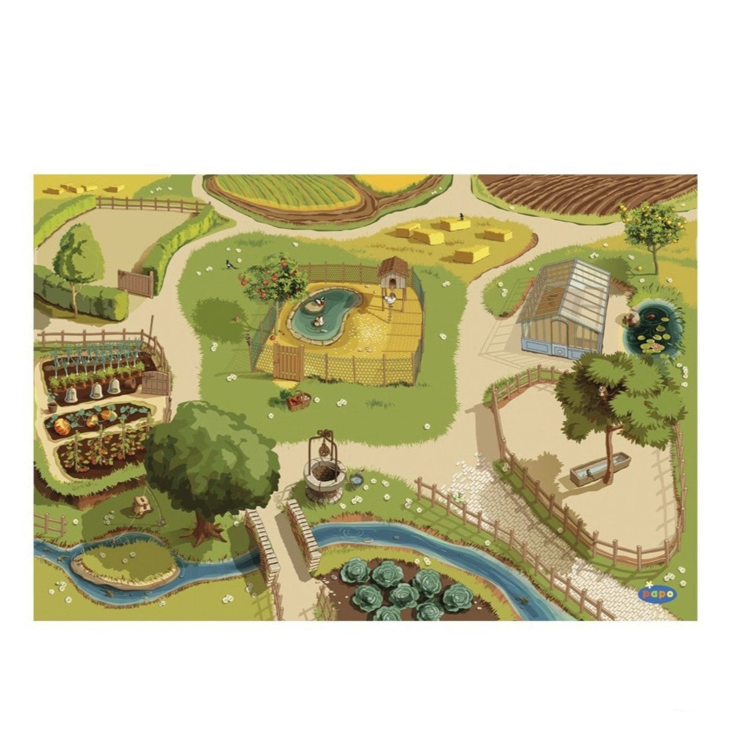 TAPETE DE BRINCAR FAZENDA - 60501