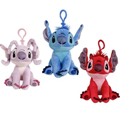 PORTA-CHAVES EM PELUCHE: STITCH (SORTIDO)