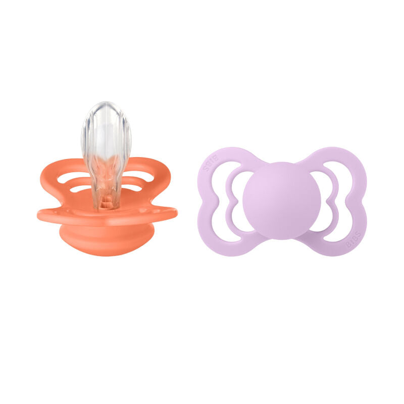 2 CHUPETAS BIBS DE SILICONE SUPREME: