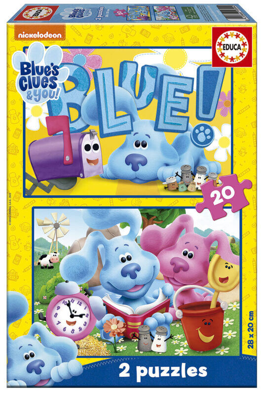 2X PUZZLE 20 BLUE´S CLUES