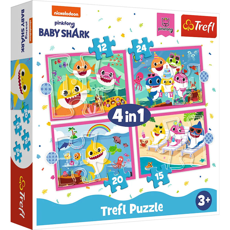 PUZZLE 4em1: BABY SHARK