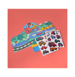 OMY Reusable decor stickers -Vroom