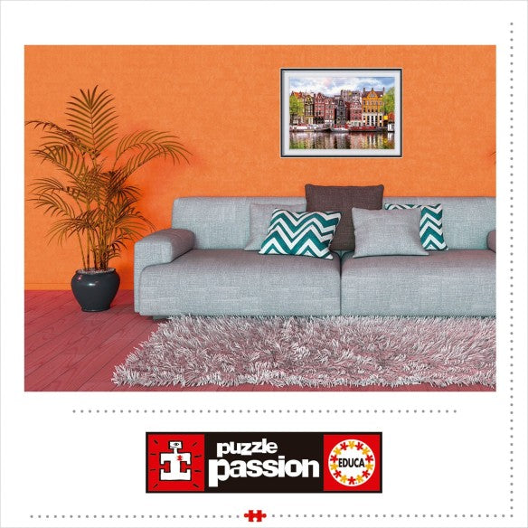 Puzzle1000 Casas Dançantes Amesterdão