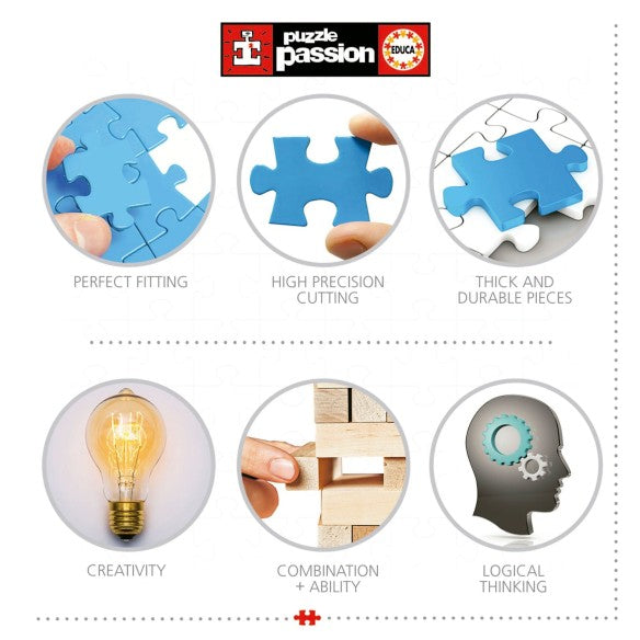Puzzle1000 Casas Dançantes Amesterdão