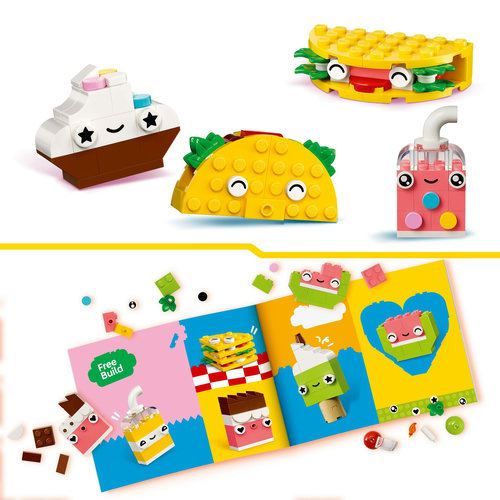 LEGO CLASSIC: AMIGOS ALIMENTOS DIVERTIDOS (11039)