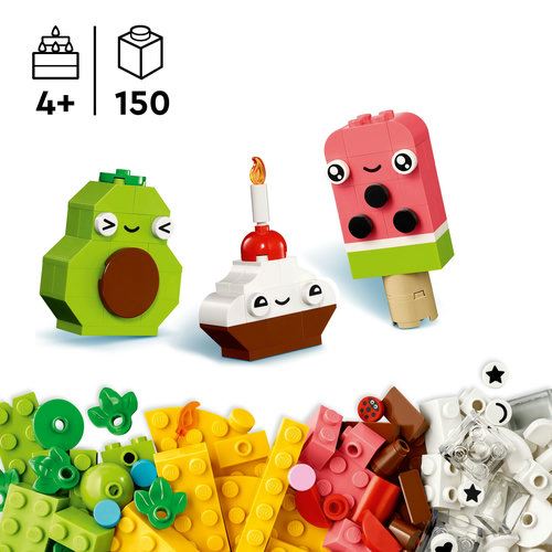 LEGO CLASSIC: AMIGOS ALIMENTOS DIVERTIDOS (11039)