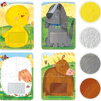 Tactile Puzzle farm Animals