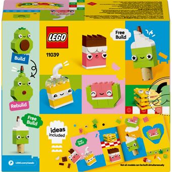 LEGO CLASSIC: AMIGOS ALIMENTOS DIVERTIDOS (11039)