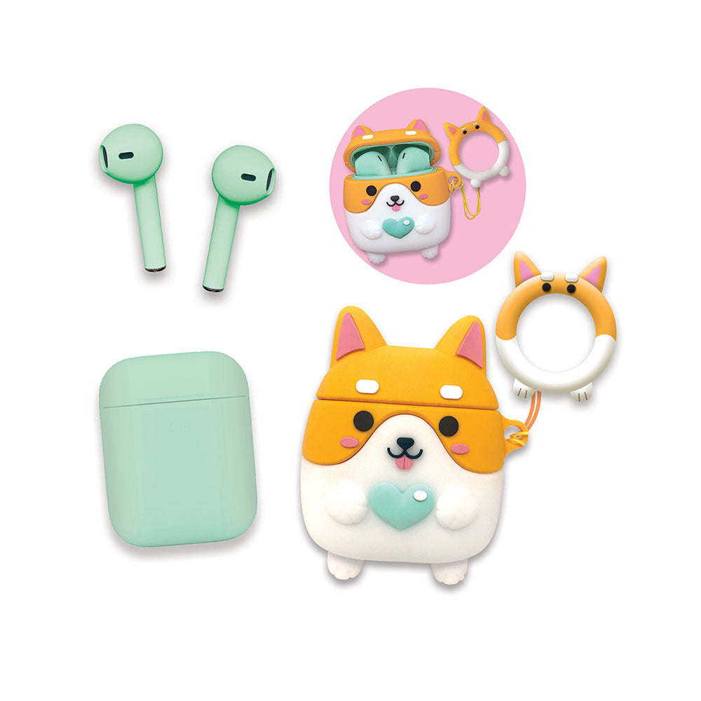 AURICULARES S/FIO C/CAPA DE SILICONE (CORGI)