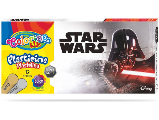 Caixa de 12 Cores Plasticina Colorido Disney