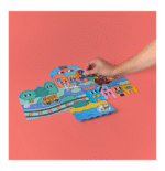 OMY Reusable decor stickers -Vroom