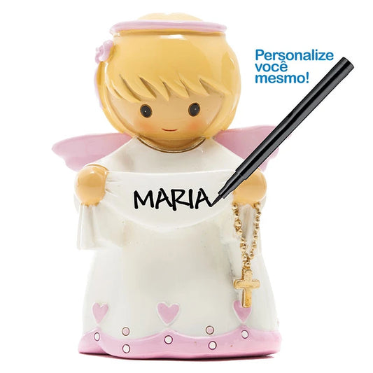 ANJO DA GUARDA ROSA PARA ESCREVER