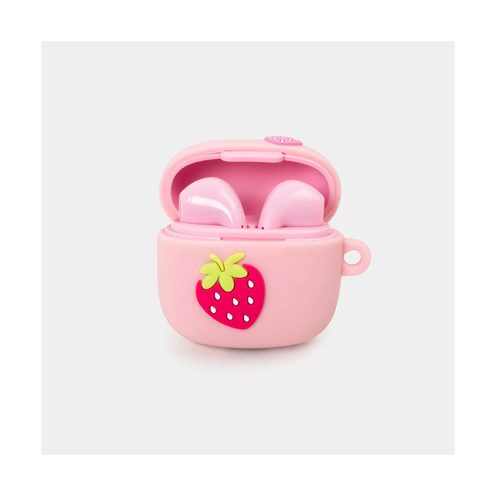 AURICULARES S/FIO C/CAPA DE SILICONE E PORTA-CHAVES (VIBEBUDS)