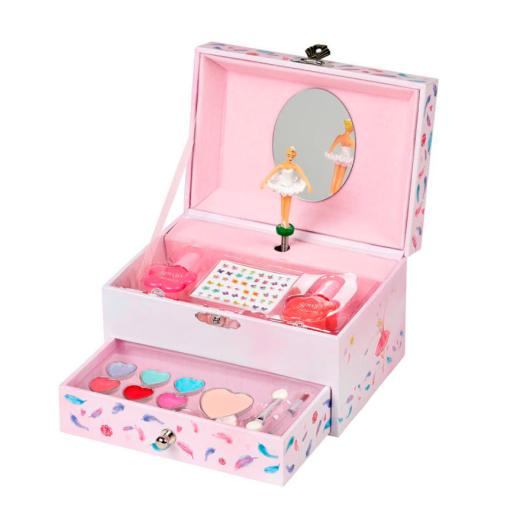 CAIXA DE MUSICA C/SET DE MAQUILHAGEM