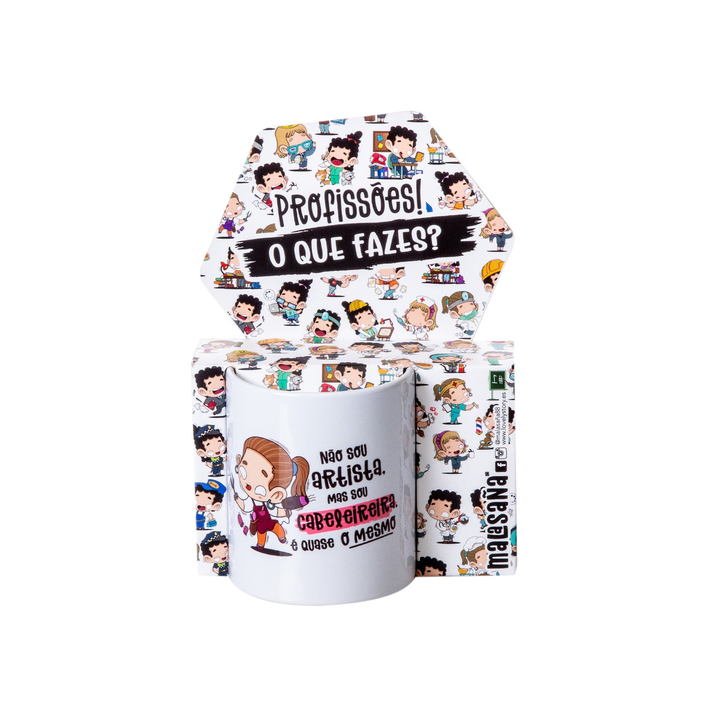 CANECA MALASANA - CABELEIREIRA
