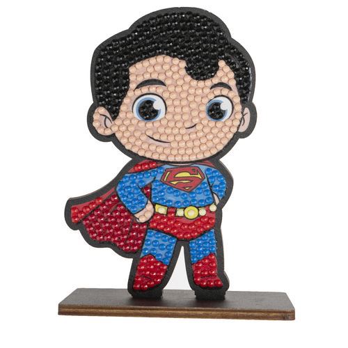 CRAFT BUDDY PINTA C/ DIAMANTES - SUPER HOMEM