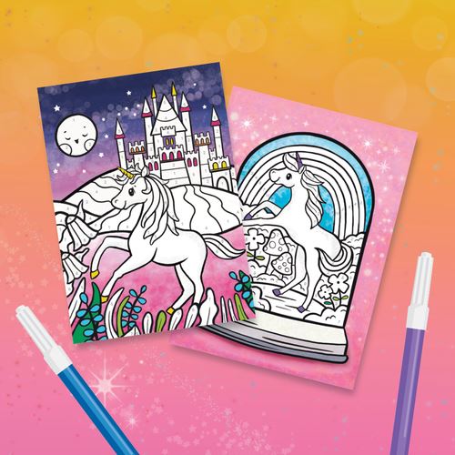 PINTA C/NUMEROS: UNICÓRNIOS