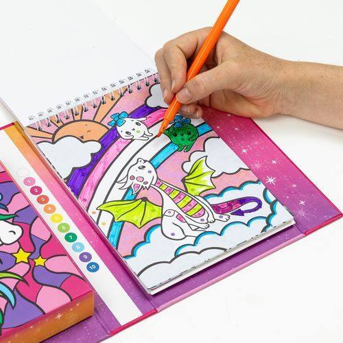 PINTA C/NUMEROS: UNICÓRNIOS