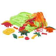 ILHA DOS DINOSSAUROS (4POTES + ACESSÓRIOS)