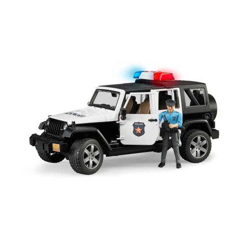 JEEP WRANGLER DA POLÍCIA C/FIGURA