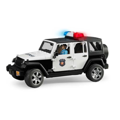 JEEP WRANGLER DA POLÍCIA C/FIGURA