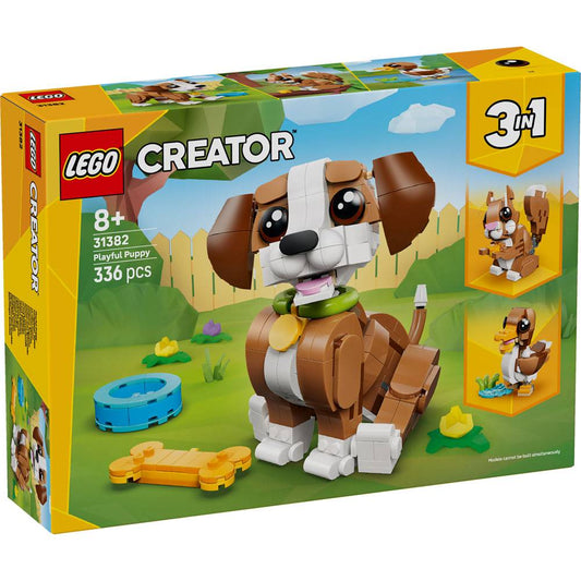 LEGO CREATOR: CACHORRINHO BRINCALHÃO (31382)