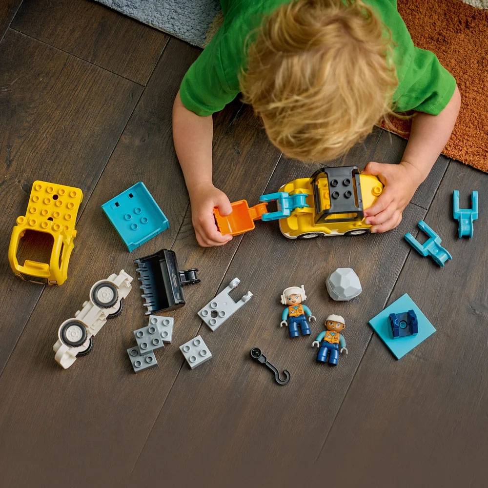 LEGO DUPLO: VEICULOS DE CONSTRUÇÃO 3 EM 1 (10475)