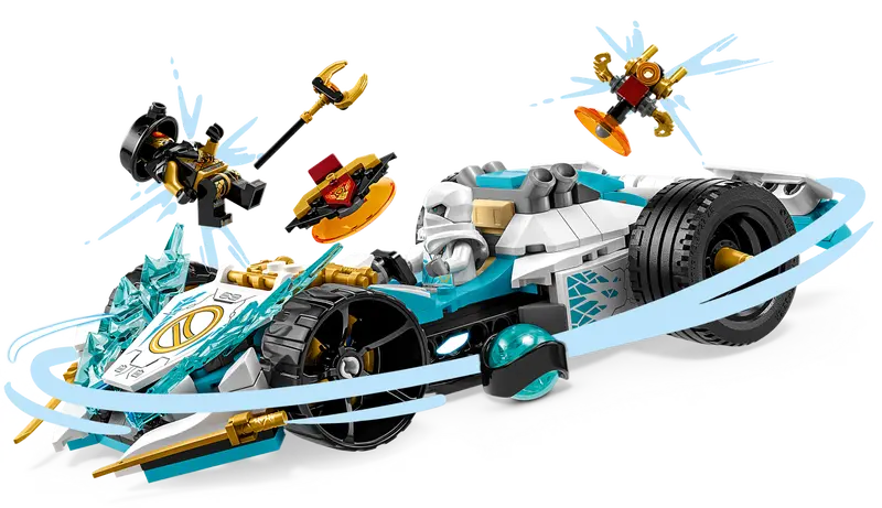 LEGO NINJAGO CARRO CORRIDAS SPINJITZU ZANE 71791