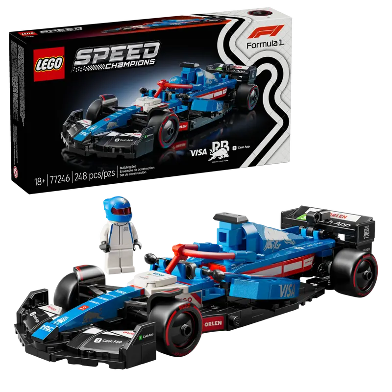 LEGO SPEED CHAMPIONS: VISA CASH APP RB F1 (77246)