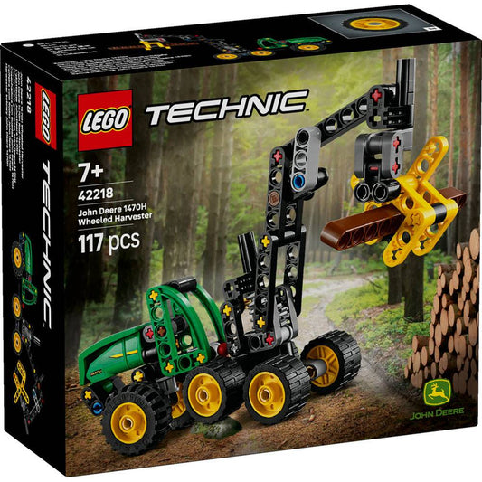 LEGO TECHNIC: CEIFEIRA COM RODAS JOHN DEERE 1470H (42218)