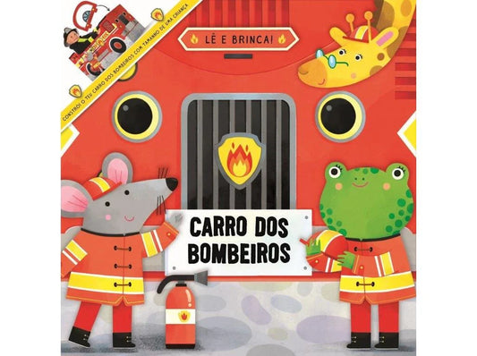 LIVRO CONVERTÍVEL: CARRO DOS BOMBEIROS