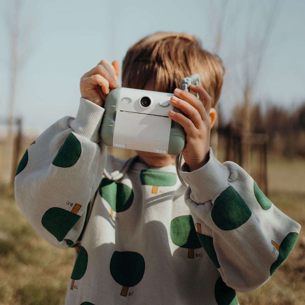 MÁQUINA FOTOGRÁFICA C/IMPRESSÃO: VERDE