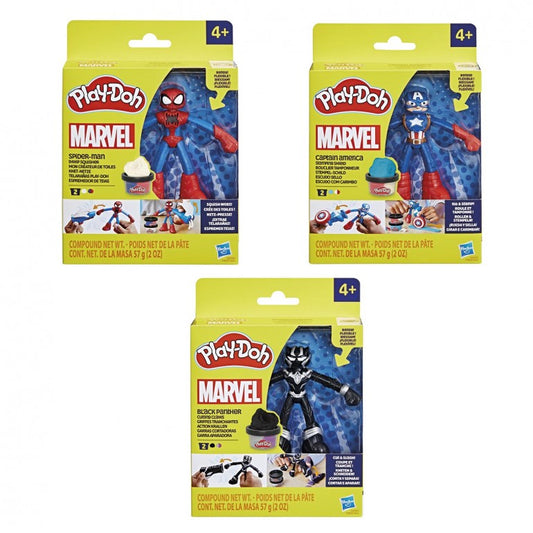 PLAY-DOH FIGURAS DE AÇÃO MARVEL