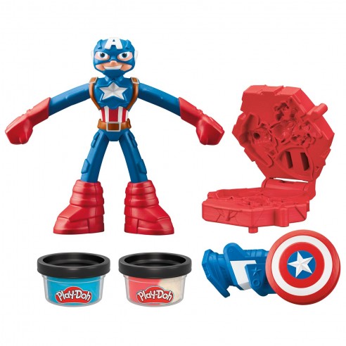 PLAY-DOH FIGURAS DE AÇÃO MARVEL
